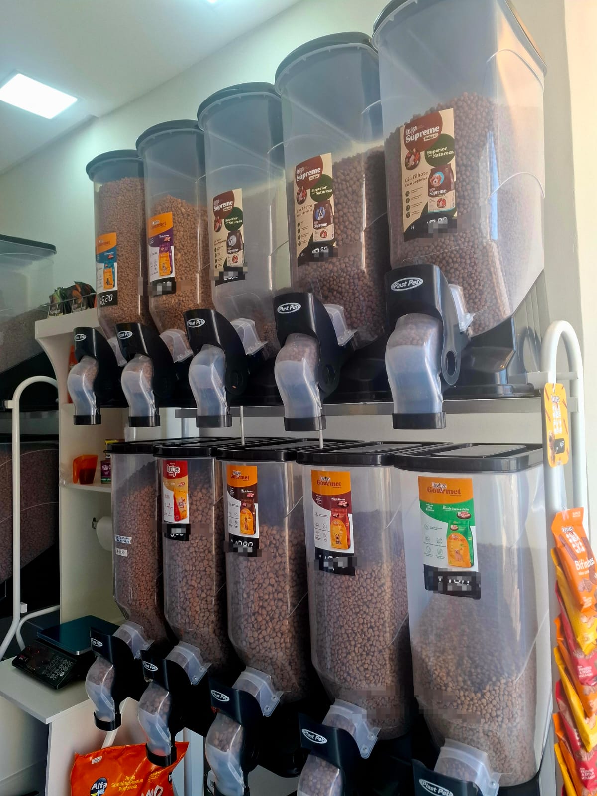 Rações e produtos de nutrição para pets na Point Pet